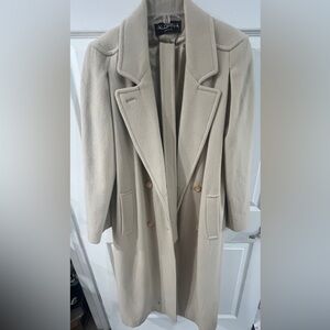 Aldina Women's Cream Trench Coat